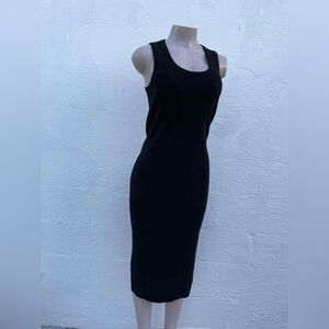 Athleta Black Midi Dress